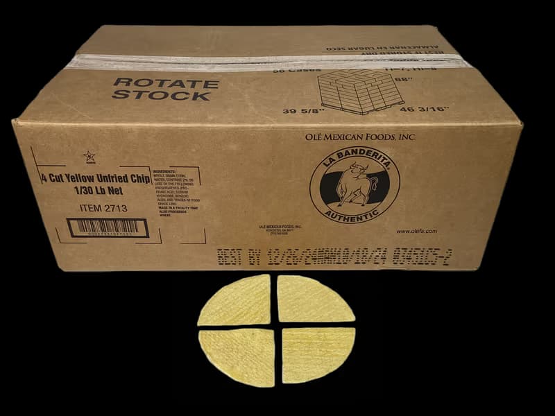 Corn Chips Yellow 32lb (Banderita) 2713